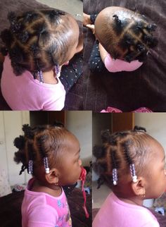 Mixed Girl Hairstyles Toddler, Short Hair With Beads, Hair With Beads, Medium Scene Hair, Curly Scene Hair, Mixed Kids Hairstyles, Mixed Girl Hairstyles