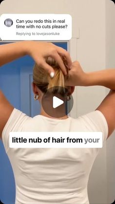 WIMBERLY’S | BEAUTY BAR on Instagram Travel Hairstyles Easy, Easy Messy Hairstyles, Sandy Hair, Antiseptic Mouthwash, Easy Everyday Hairstyles, How To Cut Your Own Hair, Ponytail Hairstyles Easy, Gym Hairstyles, Easy Hair Updos