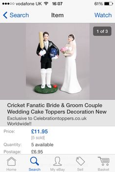 the wedding cake toppers are on sale