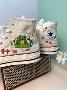 This Sneakers & Athletic Shoes item by AliBoxGifts has 114 favorites from Etsy shoppers. Ships from Vietnam. Listed on Mar 23, 2024 Custom Converse High Tops, Custom Converse, Converse High, Converse Shoes, Athletic Shoes, Hand Embroidery, Converse