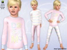 Sims 3 Clothing, Cc Clothes, Free Sims, Toddler Pajamas, The Sims 3, Character References