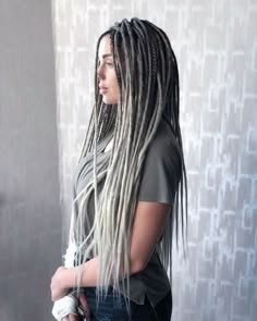 Synthetic Dreads Hairstyles, Dread Head, Fake Dreads, Dread Braids, Hippie Hair