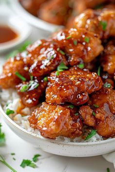 a white plate topped with chicken wings and rice