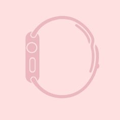 an image of a pink watch face on a light pink background with space for text