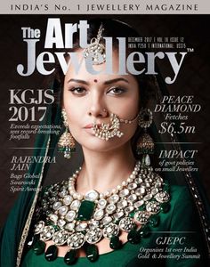 The Art of Jewellery is India\'s No. 1 business magazine on the jewellery trade and industry. A one-stop source of cutting-edge information for the Gems and Jewellery sector, it is reputed for its focused content, high editorial standards, creative design, rich imagery and state-of-the-art printing. Now in 14th year of publishing, it has won many awards and rich accolades for its contribution to the jewellery industry and trade. It is widely recognized by readers, advertisers, and the jewellery Jewellery Exhibition, Jewelry Magazine, Magazine Cover Design, Business Magazine, India Jewelry, Magazine Art, Magazine Covers, Daily News, Digital Magazine