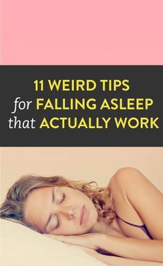 Tips For Falling Asleep