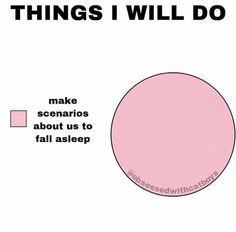 a pink circle with the words things i will do on it