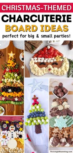 christmas themed board ideas for small parties