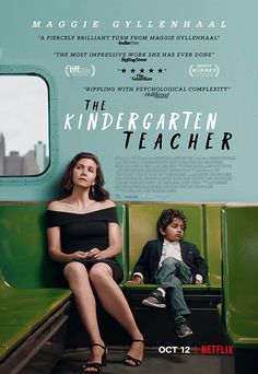 the movie poster for the kindergartn teacher