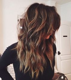 Long Layered Hairstyles, Long Shag Hairstyles, Long Shag Haircut, Long Shag, Thick Wavy Hair, Shaggy Haircuts, Shag Haircuts, Layered Hairstyles, Long Layered Haircuts