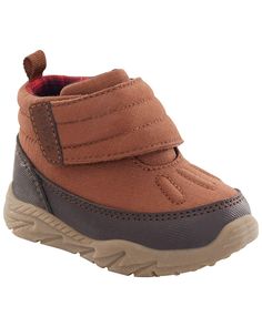 As he learns to walk, these stylish boots keep him cute with every step. Baby Boy Accessories, Brown Babies, Stylish Boots, Carters Baby, Shoes Brown, Baby Boots, Baby Boy Shoes, Boy Shoes, Shop Clothing