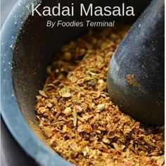 Kadai Mushroom, Mushroom Recipes Indian, Chicken Kadai Recipe, Kadai Chicken, Podi Recipe, Masala Powder Recipe, Chicken Karahi, Indian Masala