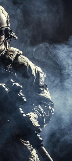 Usmc Wallpaper, Images Terrifiantes, Ghost Soldiers, Military Aesthetic, Army Images, Military Wallpaper, Army Pics, Military Artwork, Seni Dan Kraf