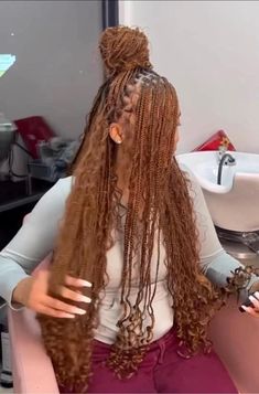 Half Up Half Down Boho Braids, Blk Hairstyles, Braids 2023, Blue Hairstyles, Braids Plaits, Lemonade Braids Hairstyles, Braids Summer, Hair Tea, Summer Braids