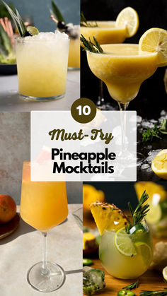 Pineapple Mocktails Bridal Shower Drink Ideas Non Alcoholic, Luau Party Punch Non Alcoholic, Non Alcoholic Tiki Drinks, Mocktails Non Alcoholic Pineapple, Summer Mocktails Non Alcoholic, Alcoholic Drinks With Pineapple Juice, Pineapple Mocktails, Drinks With Pineapple Juice, Tropical Drink Recipes