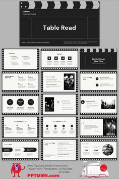 Table Read Presentation Design – Free Google Film Powerpoint Design, Dark Academia Slides Template, Slides Go Templates Aesthetic, Film Presentation Design, Formal Presentation Template, Formal Powerpoint Design, Google Slides Templates Free Backgrounds, Slide Show Ideas Presentation, Google Slides Aesthetic