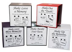 Shake Loose a Memory | Reminiscence games for Alzheimer's disease Senior Activities, People Talking, Crafts For Seniors, Memory Care, Senior Fitness, Puzzle Box, Simple Game