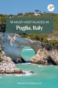 Looking for the best Puglia, Italy, places to visit? Prepare to immerse yourself in the charm of Puglia, Italy, with my curated list of 18 must-visit places! Explore historic towns like Ostuni and Alberobello, relax on stunning beaches, and savor mouthwatering cuisine. Your ultimate Puglia travel guide awaits! Tap now! | Italy Travel Guide Grotto Palazzese Puglia Italy, Ostuni Puglia Beaches, Puglia Instagram Spots, Trullo Puglia Italy, Bari Puglia Italy, Puglia Italy Beach, Puglia Beaches, Italy Places To Visit