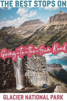 the best stops on going to the sun road glacier national park