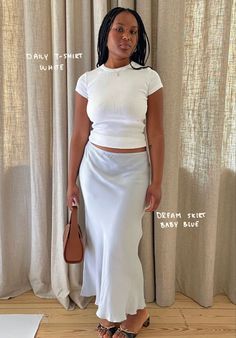 Dream Skirt, Flared Midi Skirt, High Waisted Dress, Elegant Classy Outfits, Style Désinvolte Chic, Djerf Avenue, High Waisted Dress Pants, Waisted Dress, Business Outfits Women