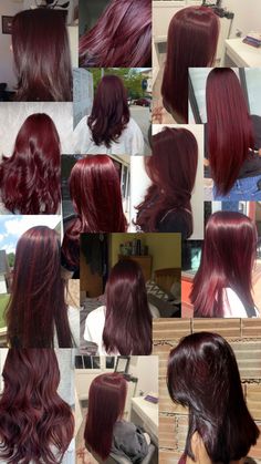 Red Hair Care Tips, Hair Color For Neutral Undertones, Cherry Cola Hair Color Brunettes, Red Hair Care, Red Wine Hair, Under Hair Dye, Hair Color Mahogany, Mahogany Hair, Hair Dye Tips