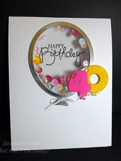 a happy birthday card with an elephant on it