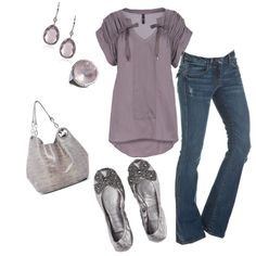 Dusty Purple Outfit, Purple Outfit, Purple And Silver, Purple Outfits, Dusty Purple, Jewelry Outfit, Up Girl, Womens Fashion Trends