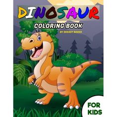 Color and learn fun facts about 50 of the greatest dinosaurs that ever lived!Meet 50 of the world's most amazing dinosaurs! This learn-through-coloring book provides kids with hours of coloring fun and teaches them exciting facts about these prehistoric beasts at the same time. Funny Dinosaurs, Cute Animal Illustration, Family Coloring, Dinosaur Coloring Pages, Dinosaur Coloring, Dinosaur Funny, Dinosaur Gifts, Disney Coloring Pages, Cool Coloring Pages