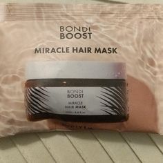 Nwt Bondi Boost Miracle Hair Mask Light Hair Oil, Bondi Boost, Argan Oil Hair Mask, Function Of Beauty, Clean Scalp, Anti Frizz Hair, Hydrating Hair Mask, Hair Therapy, Argan Oil Hair