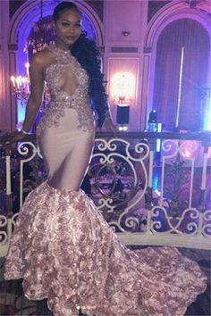 #appliquespromdresses #beadingpromdresses #custommadedresses #dnw #googleshopping #highneckpromdresses #longpromdresses #mermaidpromdresses #partyeventdresses #pinkpromdresses #productoptioncolorswatchstretchsatin #promdresses #sleevelesspromdresses African Prom Dress, Prom Dress Pink, Flower Prom Dress, Cheap Prom Dresses Long, Dress Couture, African Prom Dresses, Dress With Flowers, Mermaid Evening Gown, Dress Mermaid