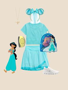 #disney #disneyland #disneyworld #disneybound #fashion #clothes #clothing #style #outfits #ootd #summer Jasmine Disneybound, Princess Jasmine Costume, Theme Park Outfits, Disney 2024, Disney World Outfits, Mulan Disney, Disney Princess Quotes, Enchanted Evening, Disney Makeup