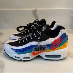 New With Box Without Box Lid Women’s Nike Air Max 95 Premium “Windbreaker” Women's Size : 5 , 5.5 & 6 Guaranteed 100% Authentic Nike Flyknit Women, Air Max 95 White, Nike Shox Nz, Air Jordans Women, Jordans Women, Nike Air Zoom Pegasus, Nike Air Max For Women, Nike Flyknit, Nike Air Max Plus