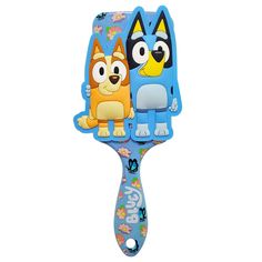 Disney Bluey and Bingo Detangling Hair Brush Bluey Toys For Kids, Wet Hair Brush, Bingo Bluey Meme Funny, Funny Bluey Memes, Bingo And Bluey Memes, Bluey Toys 2022, Curly Hair Brush, Detangling Hair, Hair Brush Set