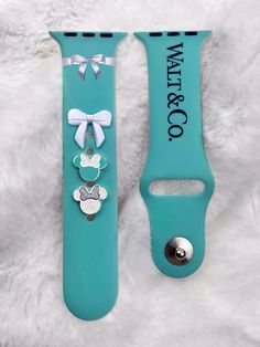 Watch Band ~ Couture Walt and Co – Mouse on Main Street® Disney Apple Watch Band, Apple Watch Charm, Cute Apple Watch Bands, Screw Bracelet, Apple Watch Bands Fashion, Slider Bar, Tech Wear, Rose Gold Apple Watch, Watch Smart