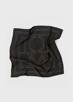 This iteration of TOTEME's signature silk scarf is embroidered with a contrasting seam monogram across a square shape that measures 57x57cm. Wear it around your neck or over your shoulders. Draped Silk Dress, Monogrammed Scarf, Scarf For Men, Scarf Ideas, Accessories To Buy, Scarf Patterns, Cashmere Fabric, Dark Romantic, Embroidered Monogram