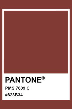 pantone's logo on a brown background