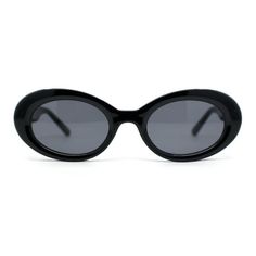 These mod styling with rounded oval silhouette are classic and versatile styles that will never go out of fashion. The light pop colors give a breezy, relaxed, and casual vibe that is perfect for weekend outings. The lightweight premium plastic frame with metal hinges makes them comfortable to wear all day long, and the 100% UV400 polycarbonate lenses provide superior protection from the sun's harmful rays. (c199) Size: 5 3/4" (147mm) x 1 13/16" (47mm).  Color: Black.  Gender: female.  Age Group Metal Hinges, Classic Sunglasses, Mod Fashion, Cloth Bags, All Black, Round Sunglasses, Sunglasses Accessories, Gender Female, Color Pop