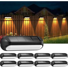 solar powered motion sensor security light with 12 leds for garden yard fence, outdoor