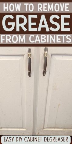 how to remove grease from cabinet doors with easy diy cabinet door repair tips and instructions