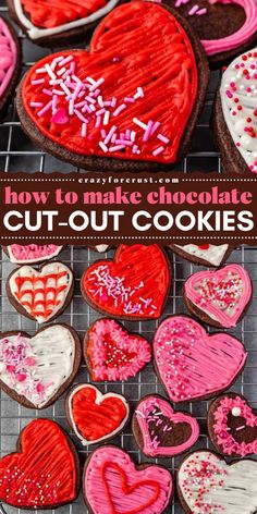 Learn How to Make Chocolate Cut Out Cookies, a fun pick for easy Valentine's Day desserts. These soft, best-tasting chocolate cookies are perfect for decorating and make a delightful, creative Valentine’s Day activity!