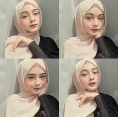 Hijab Photoshoot Ideas, Outfit Ideas Hijab, Membentuk Alis, Tutorial Hijab Pashmina