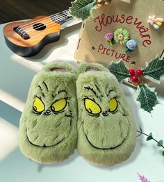 👻 ABOUT DETAILS: - Pattern is embroidered - Made from soft, high-quality cotton - The fuzzy texture and cushioned sole provide a comfortable feel, while the indoor-friendly design ensures that you can move around your home with ease. 🚚SHIPMENTS:  - Processing time: 3 to 5 business days  - Delivery time: 7 to 10 business days. 🆘 NOTE - Due to differences in computer displays, the actual item colors may vary slightly from the images. - Allow for a 1-2 cm variance due to manual measurement. - Lighting effects and screen settings may cause slight color differences. Thank you for your understanding  😀 If the product has any quality problems, please feel free to contact us, and we will help you solve the problem as quickly as possible. 😀 If you need further information, send us a message! W Embroidery Slippers, Fluffy Shoes, Fuzzy Texture, Christmas Slippers, Green Fur, Chesapeake Va, Indoor Slippers, Christmas Green, Fur Slippers