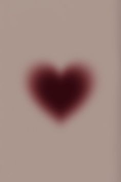 a blurry image of a heart shaped object