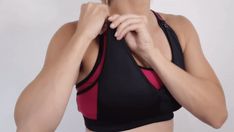 Black and pink nursing sports bra made for all the special mamas.  #blackandpink #nursingsportsbra #sportbra #loveandfit Summer Manicure, Mommy Blog, Maternity Leggings, Manicure At Home