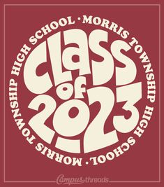 the class of 2013 t - shirt design is shown in white and red, on a maroon