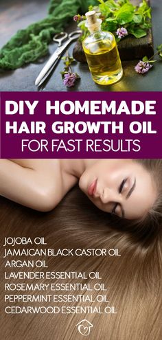 Speed Up Hair Growth, Homemade Hair Growth, Homemade Hair Growth Oil, Super Fast Hair Growth, Homemade Shampoo, Lavender Rosemary, Homemade Hair, Cedarwood Essential Oil