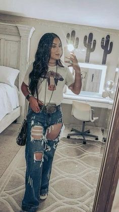 Copy And Paste Latina Outfits, Copy And Paste Latina, Takuache Girl Outfits, Cute Western Outfits, Latina Outfits, Southern Outfits