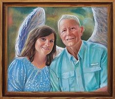 Portraits to Remember Lost Loved Ones - PaintYourLife Memorial Painting, Painted Portraits, Lost Loved Ones, Custom Memorial, Lost Love, Custom Hand Painted, Cherished Memories, Artist Names, Losing Her