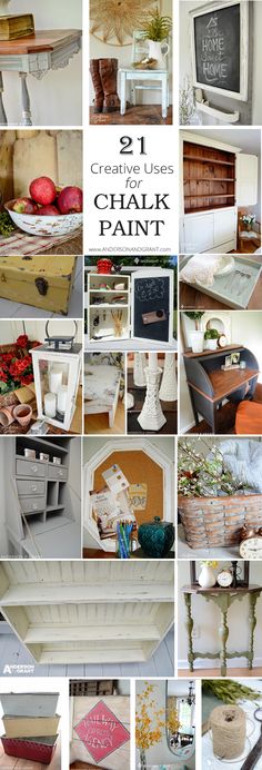 the collage shows many different types of furniture and decor in various styles, colors, and sizes