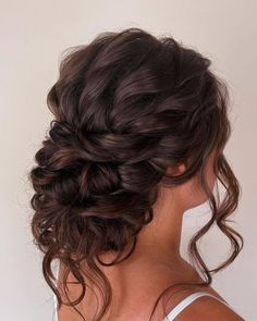 Messy Hair Updo, Long Hair Updo, Low Bun, Short Hair Updo, Formal Hairstyles, Bride Hairstyles, Bridesmaid Hair